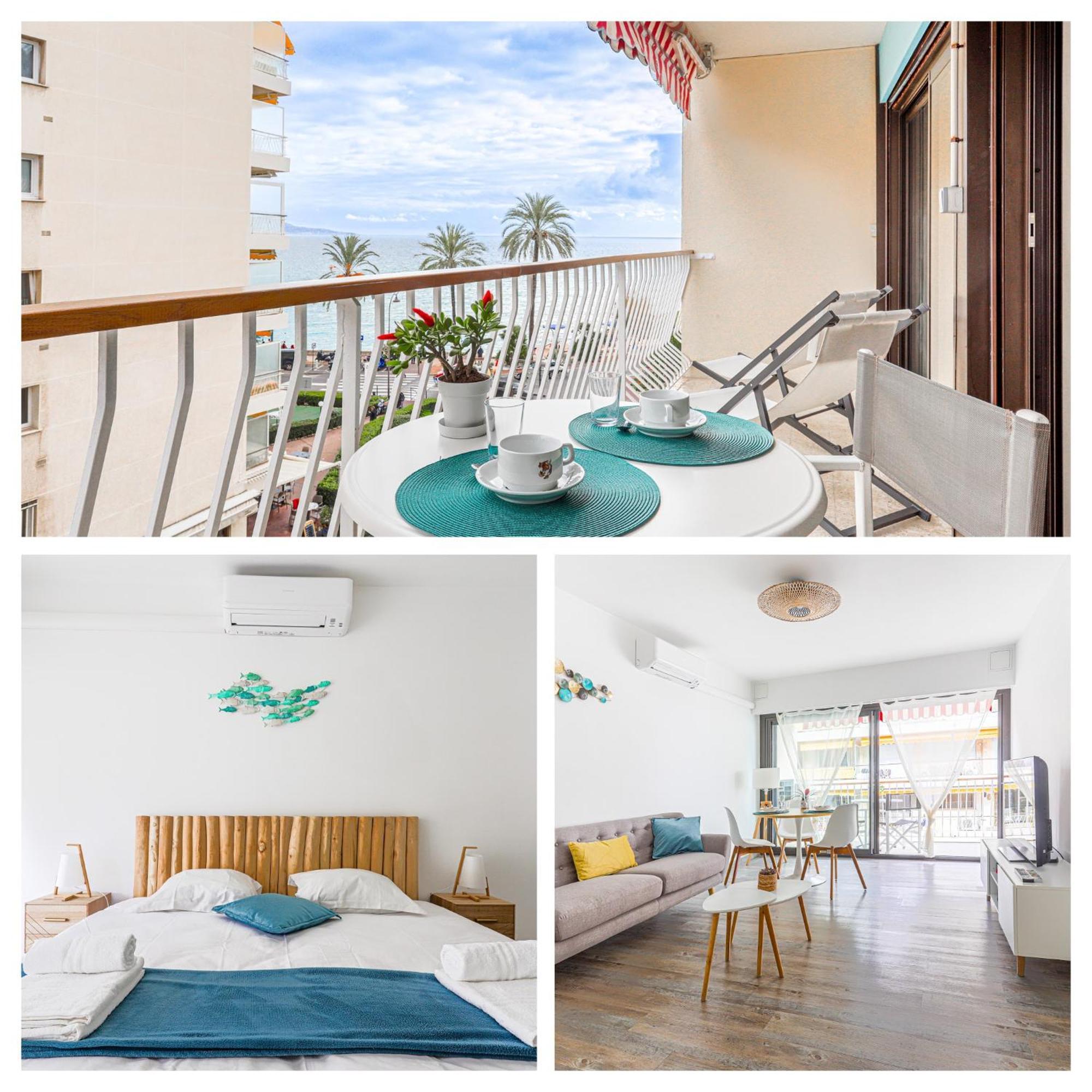 La Perle 2 P Terrasse Vue Mer 1Min Plage Clim Рокебрюн — Кап-Мартен Экстерьер фото